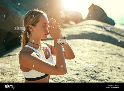 Yoga is good for the mind, spirit and body Stock Photo - Alamy