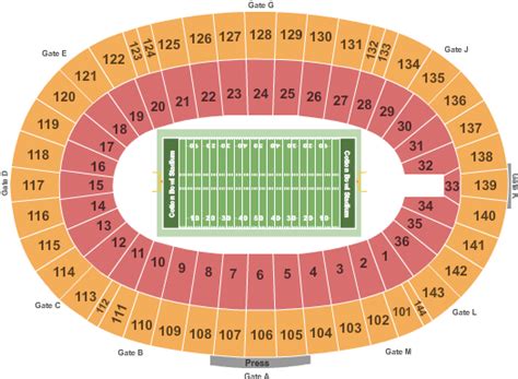 Cotton Bowl Stadium Seating Chart | CloseSeats.com