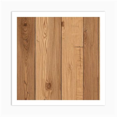 Wood Planks 23 Art Print by Pat4U - Fy