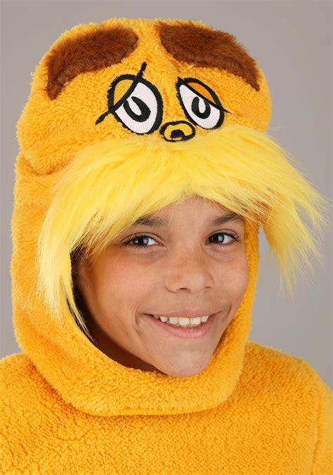 Child Dr. Seuss The Lorax Sustainable Materials Costume | Dr. Seuss Costumes