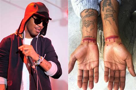 Kid Cudi Gets Grisly New Tattoo Depicting Slit Wrists