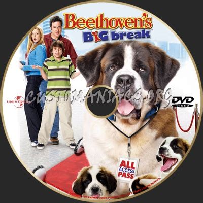 Beethoven's Big Break dvd label - DVD Covers & Labels by Customaniacs ...