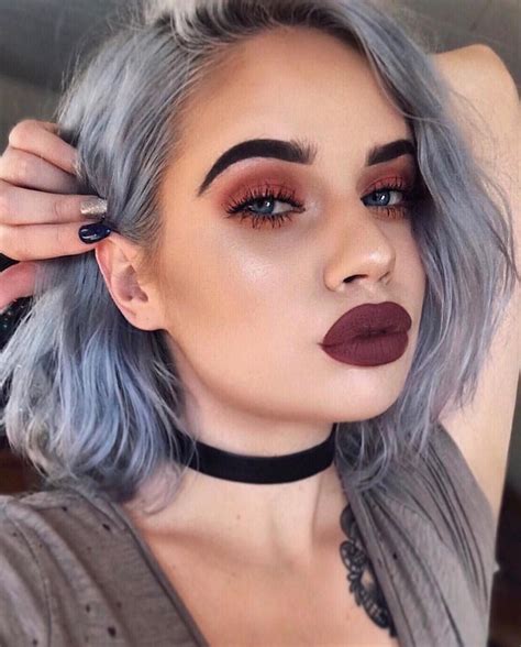 @laurenrohrer is serious makeup goals with this bold, edgy makeup look ...