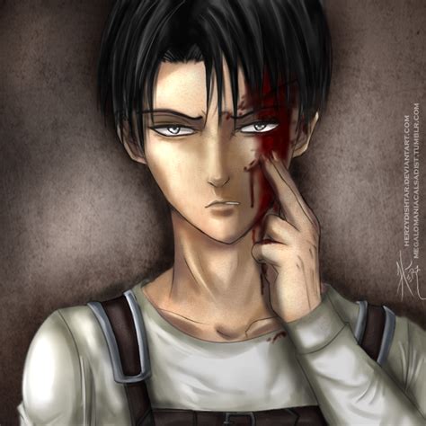 Levi Ackerman - Injured by HerzyDIshtar on DeviantArt