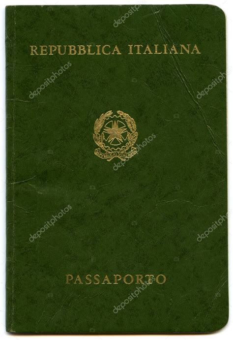 Old Italian passport — Stock Photo © blinow61 #1265641