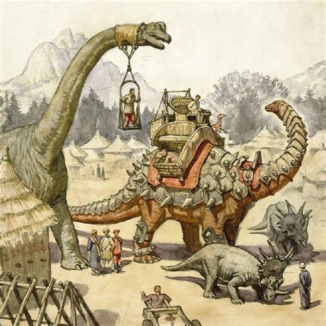 “Dinotopia”: The Fantastical Art Of James Gurney – Design You Trust | Dinosaur art, Creature ...