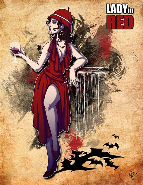 Lady In Red by jeftoon01 on DeviantArt