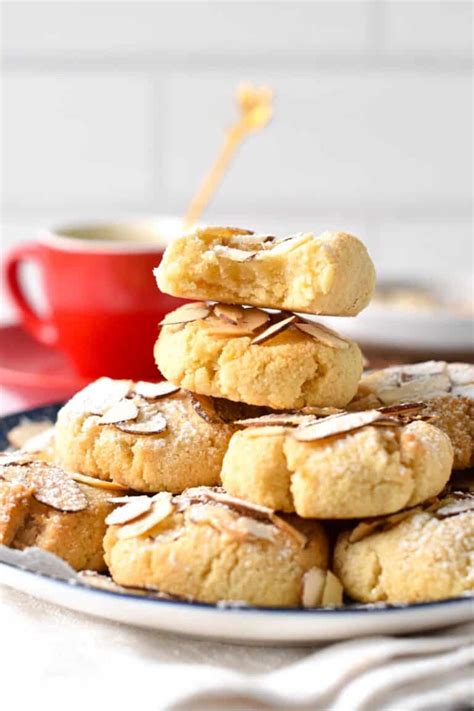 Greek Almond Cookies - Sweet As Honey