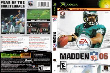 Madden NFL 06 (Xbox) - The Cover Project