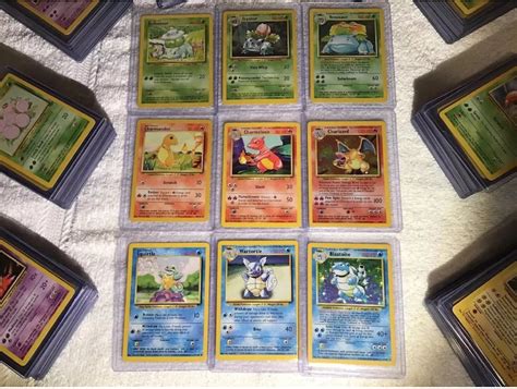 POKEMON 151 Set Complete 151 Original Base Set Jungle Set Fossil Set VINTAGE Cards Holo ...