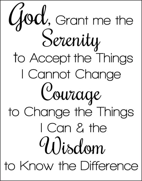 Pin by Debra Romine on Well Said | Serenity prayer printable, Serenity prayer bookmark, Full ...