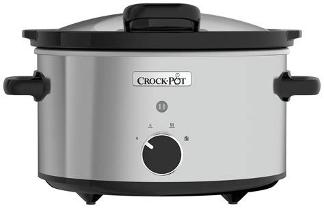 Crock-Pot 3.5L Hinged Lid Slow Cooker - Stainless Steel Reviews