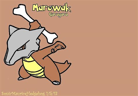 Pokemon Marowak by SonicMauriceHedgehog on DeviantArt