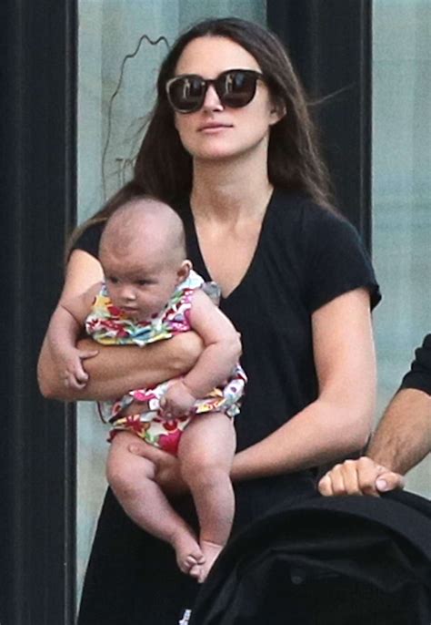 Keira Knightley with her family in NYC -02 | GotCeleb