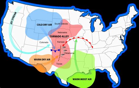 Tornado Alley Texas Map | secretmuseum