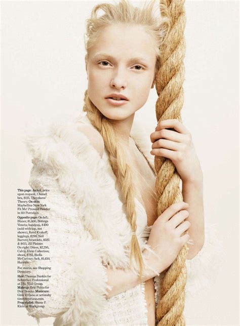 Aida Aniulyte Ieva Aniulyte in “Twin Peaks” Photographed By Simon Burstall Styled By Isabel ...