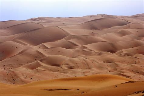 Sand Dunes At The Empty Quarter Desert Photograph by David Santiago ...