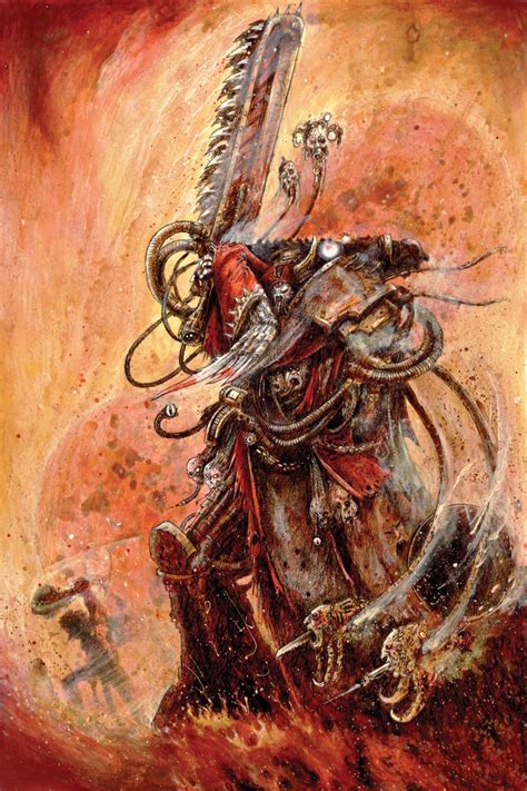 A Dark Mechanicum Tech Priest – WARHAMMER ART