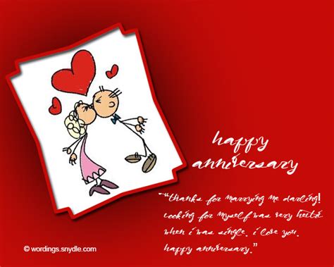 Funny Wedding Anniversary Messages – Wordings and Messages