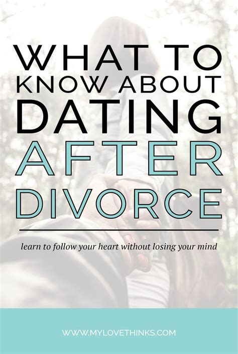 What to know about dating after divorce - My Love Thinks | Divorce ...