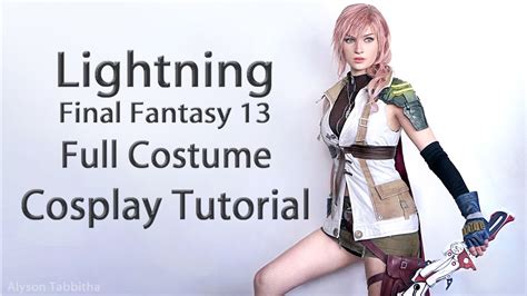 Lightning FF13 Costume Guide - Cosplay Tutorial - YouTube