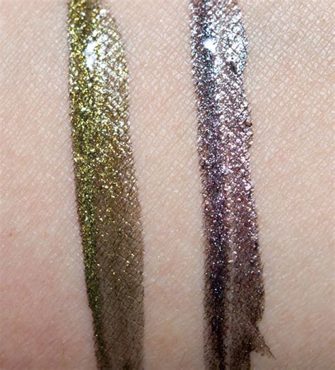 Stila Sparkle Liquid Eyeliners Swatches, Photos, Reviews