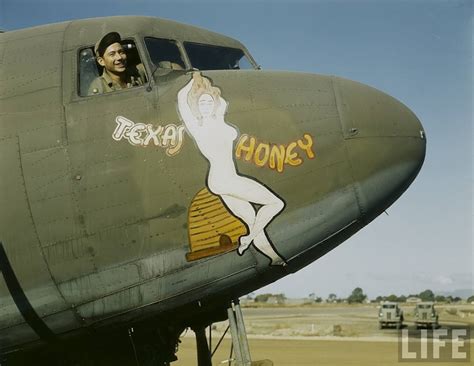50 Color Vintage Photographs That Capture Amazing Nose Art Painted on Military Aircrafts During ...
