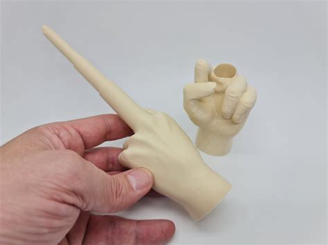 3D printable Print-in-Place Collapsing Middle-Finger • made with Prusa Mini・Cults