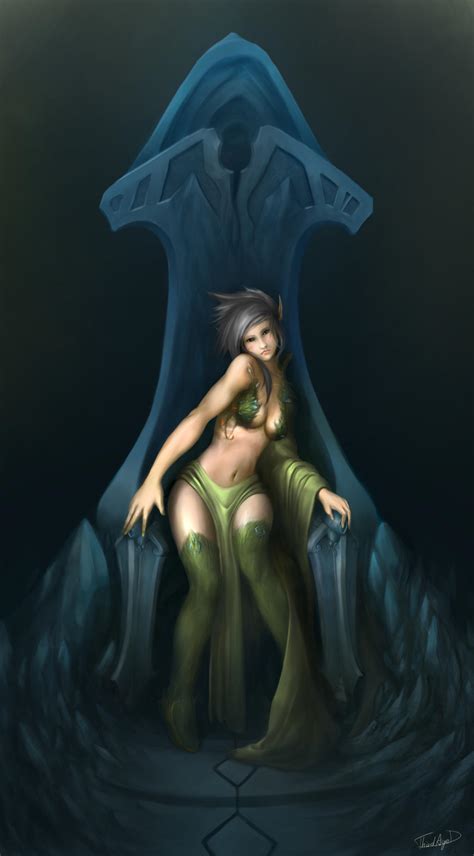 Seren - Goddess of the Elves by MrDaedalus on DeviantArt