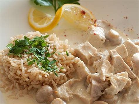 Riz Au Poulet Avec Sauce Aux Champignons Recette De Riz Au Poulet | Hot ...