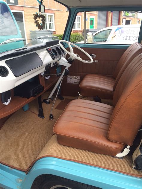 Stunning Interior of VW T2 Bay Front Cab