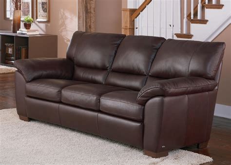 B632 Leather Pillow Arm Sofa by Natuzzi Editions at Stoney Creek Furniture | Sofa, Sofa offers ...