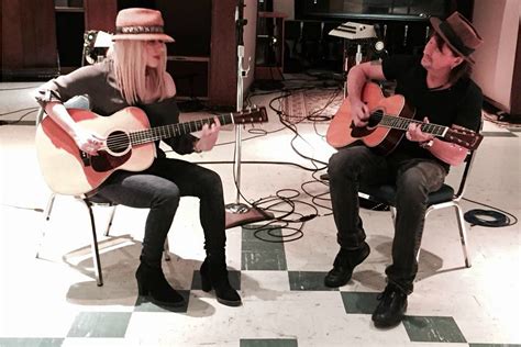 Richie Sambora Posts Photos From Studio Sessions With Orianthi