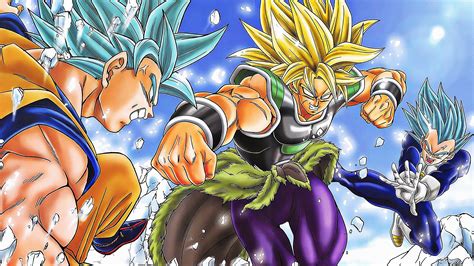 Goku vs Broly Wallpapers - Top Free Goku vs Broly Backgrounds - WallpaperAccess