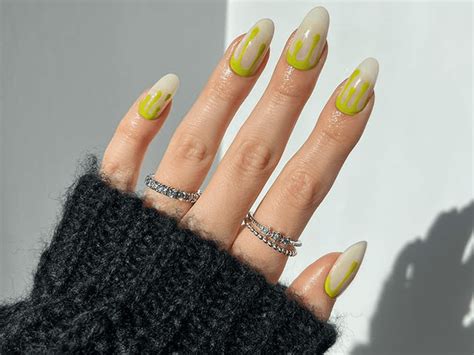 11 Slime-Green Nail Ideas That Drip With Bold Color