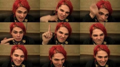 Gerard Way Funny Faces by justacriminal on DeviantArt