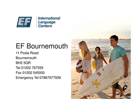 School Presentation Bournemouth 2012 by EF Education First - Issuu