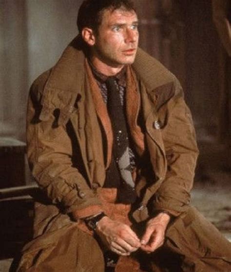 Blade Runner Rick Deckard Trench Coat - Tradingbasis