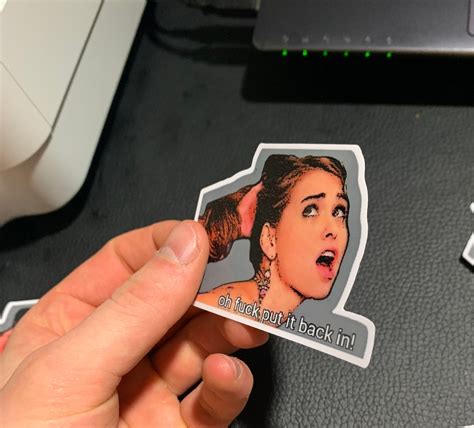 Riley Reid Meme Sticker Vinyl and 100% Waterproof | Etsy