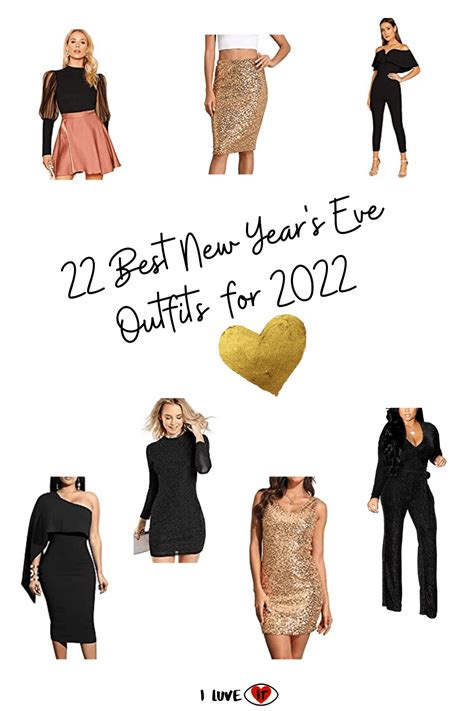 22 Stunning New Year's Eve Outfits to Ring in 2022 - I Luve It