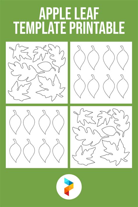 Apple Leaf Template - 10 Free PDF Printables | Printablee