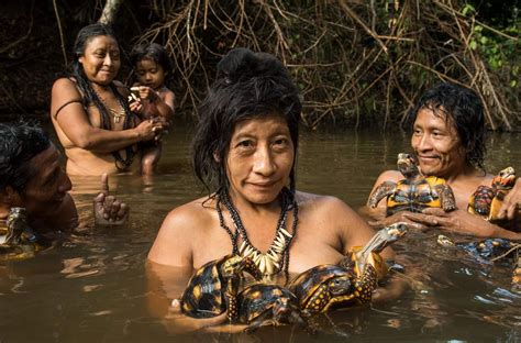 Pin by Malika Heatwole on Turtles | Women bathing, Amazon tribe ...