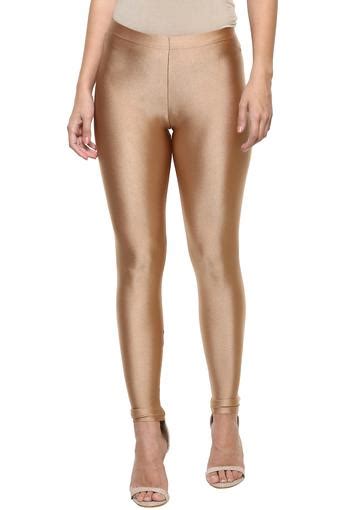 Buy GO COLORS Womens Shimmer Leggings | Shoppers Stop