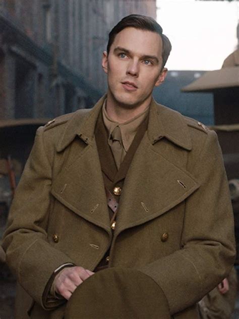 Movie Tolkien J.R.R. Tolkien Nicholas Hoult Wool Coat