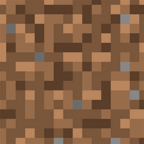 MineCraft Dirt Block Pattern