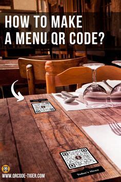 7 QR code ideas | qr code, menu design, restaurant menu design