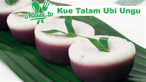 Kue Talam Ubi Ungu | Jajanan #105 - YouTube