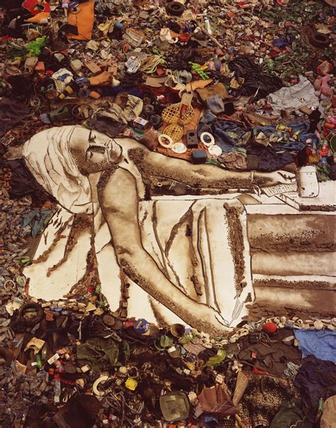 Vik Muniz Courtesy Sikkema Jenkins Co., NY | Art documentary, Trash art ...