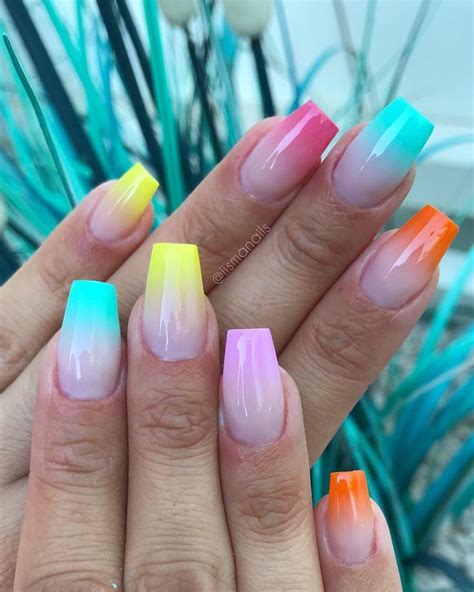 36 Best Coffin Nail Designs You Should be Rocking in 2020 White Tip Nails, White Coffin Nails ...