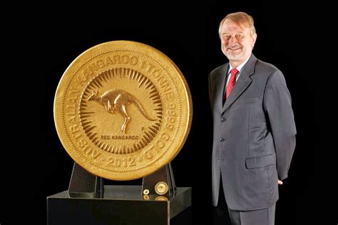 World's largest gold bullion coin - Made from one tonne of 99.99% pure gold, measures nearly 80 ...